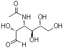 3-(乙酰氨基)-3-脱氧-D-阿洛糖分子结构 (CAS 102185-26-2)