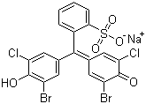 结构式 CAS# 102185-52-4, 溴氯酚蓝钠盐