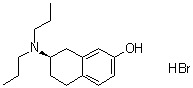 (7R)-7-(Dipropylamino)-5,6,7,8-tetrahydro-2-naphthalenol hydrobromide (1:1) molecular structure (CAS 1021878-34-1)
