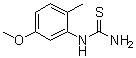 structure of CAS# 1022320-88-2, N-(5-Methoxy-2-methylphenyl)thiourea;(5-Methoxy-2-methyl-phenyl)-thiourea
