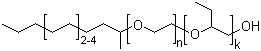 乙氧基化丁氧基化 C11-C15 仲醇分子结构 (CAS 1022990-65-3)