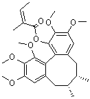 当归酰基-(+)-戈米辛 K3分子结构 (CAS 1023744-69-5)