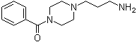 4-Benzoyl-1-piperazinepropanamine molecular structure (CAS 102391-96-8)