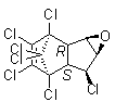 环氧七氯分子结构 (CAS 1024-57-3)