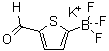 三氟(5-甲酰基噻吩-2-基)硼酸钾分子结构 (CAS 1025113-78-3)