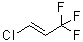 trans-3,3,3-Trifluoro-1-chloropropene molecular structure (CAS 102687-65-0)
