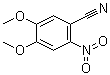 2-硝基-4,5-二甲氧基苯甲腈分子结构 (CAS 102714-71-6)