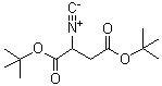 2-异氰基琥珀酸二叔丁酯分子结构 (CAS 1027757-05-6)