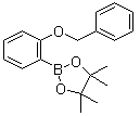 2-苄氧基苯硼酸频哪醇酯分子结构 (CAS 1027757-13-6)