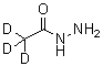 三氘乙酰肼分子结构 (CAS 1028333-41-6)