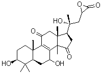 灵芝内酯 B分子结构 (CAS 1028449-53-7)