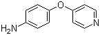 4-(4-氨基苯氧基)吡啶分子结构 (CAS 102877-78-1)