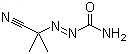 1-((氰基-1-甲基乙基)偶氮)甲酰胺分子结构 (CAS 10288-28-5)