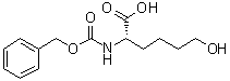 6-羟基-N-[苄氧羰基]-L-正亮氨酸分子结构 (CAS 102922-72-5)