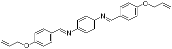 N,N'-Bis[[4-(2-propen-1-yloxy)phenyl]methylene]-1,4-benzenediamine molecular structure (CAS 102947-88-6)