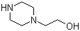 N-(2-Hydroxyethyl)piperazine molecular structure (CAS 103-76-4)