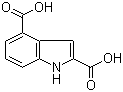 structure of CAS# 103027-96-9, Indole-2,4-dicarboxylic acid;4-Carboxyindole-2-carboxylic acid