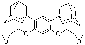 4,6-Bis(1-adamantyl)-1,3-diglycidyloxybenzene molecular structure (CAS 1030386-18-5)