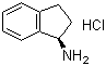 (R)-(-)-1-氨基茚盐酸盐分子结构 (CAS 10305-73-4)