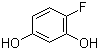 4-氟间苯二酚分子结构 (CAS 103068-41-3)