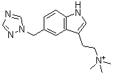 N,N,N-Trimethyl-5-(1H-1,2,4-triazol-1-ylmethyl)-1H-indole-3-ethanaminium molecular structure (CAS 1030849-63-8)