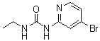 N-(4-溴-2-吡啶基)-N'-乙基脲分子结构 (CAS 1031432-46-8)