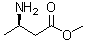 (R)-3-氨基丁酸甲酯分子结构 (CAS 103189-63-5)