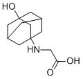 2-((3-羟基金刚烷-1-基)氨基)乙酸分子结构 (CAS 1032564-18-3)