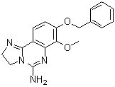 8-(苄氧基)-7-甲氧基-2,3-二氢咪唑并[1,2-c]喹唑啉-5-胺分子结构 (CAS 1032570-69-6)