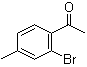 2'-溴-4'-甲基苯乙酮分子结构 (CAS 103286-27-7)