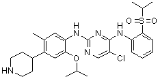 LDK 378分子结构 (CAS 1032900-25-6)