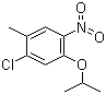 1-氯-5-异丙氧基-2-甲基-4-硝基苯分子结构 (CAS 1032903-50-6)