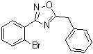 3-(2-溴苯基)-5-苄基-1,2,4-恶二唑分子结构 (CAS 1033201-86-3)