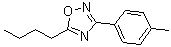 5-丁基-3-(4-甲基苯基)-1,2,4-恶二唑分子结构 (CAS 1033201-93-2)