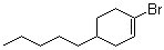 structure of CAS# 1033202-26-4, 1-Bromo-4-pentylcyclohexene