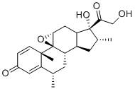 地塞米松杂质34分子结构 (CAS 103374-59-0)