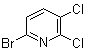 6-溴-2,3-二氯吡啶分子结构 (CAS 1033820-08-4)