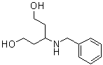 3-[(Phenylmethyl)amino]-1,5-pentanediol molecular structure (CAS 1034082-96-6)