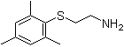 2-[(2,4,6-Trimethylphenyl)thio]ethanamine molecular structure (CAS 103423-06-9)