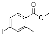 4-碘-2-甲基苯甲酸甲酯分子结构 (CAS 103440-53-5)