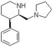 (2R,3R)-rel-3-Phenyl-2-(1-pyrrolidinylmethyl)piperidine molecular structure (CAS 1034708-27-4)