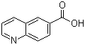 喹啉-6-羧酸分子结构 (CAS 10349-57-2)