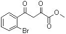 4-(2-溴苯基)-2,4-二氧代丁酸甲酯分子结构 (CAS 1035235-10-9)