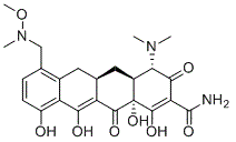 结构式 CAS# 1035654-66-0, 沙雷环素