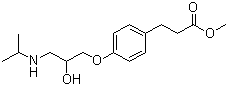艾司洛尔分子结构 (CAS 103598-03-4)