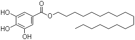 没食子酸十八酯分子结构 (CAS 10361-12-3)