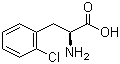 structure of CAS# 103616-89-3, 2-Chloro-L-phenylalanine