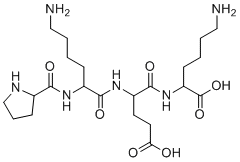 四肽-30分子结构 (CAS 1036207-61-0)