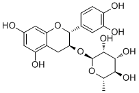 Catechin 3-rhamnoside molecular structure (CAS 103630-03-1)