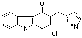 structure of CAS# 103639-04-9, Ondansetron hydrochloride;1,2,3,9-Tetrahydro-9-methyl-3-[(2-methyl-1H-imidazol-1-yl)methyl]-4H-carbazol-4-one hydrochloride